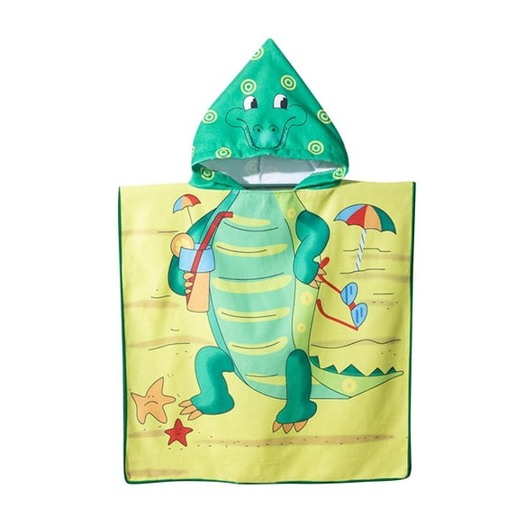 Xixinqiwan Kids Hooded Beach Towel,Beach Bath Towel for Girls Boys Thicker Toddler Swim Towels Ponchos with Hood Cotton Pool Bath Towels Poncho