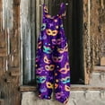 thumbnail image 1 of Xixinqiwan Mardi Gras Jumpsuits for Women,Women's Festival Cotton Linen Oversized Overall Pants Loose Sexy Carnival Costume Parade Party Jumpsuit, 1 of 5