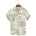 thumbnail image 1 of Xixinqiwan No Boundaries Hawaiian Shirt for Men Summer Beach Casual Short Sleeve Button Down Shirts Printed Tropical Vacation Tops, 1 of 5