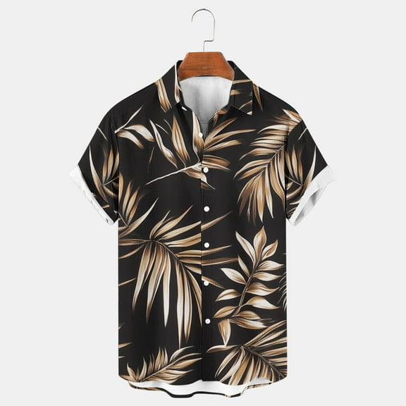 Xixinqiwan No Boundaries Hawaiian Shirt for Men Tropical Loose Fit Shirt Short Sleeve Casual Button Down Holiday Beach Outfits