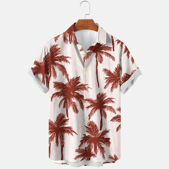 Xixinqiwan No Boundaries Men's Button Shirt,Men's Summer Beach Shirt Short Sleeve Hawaiian Button Up Shirts Quick Dry Printed Casual Blouse Tee