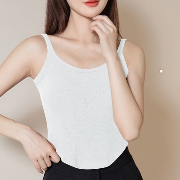 Xixinqiwan No Boundaries Tank Tops for Women,Women Gradient Tank Tops Built in Bra Sleeveless Gym Tops Seamless Racerback Athletic Yoga Shirts