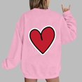 thumbnail image 1 of Xixinqiwan Women Plus Size Tops Valentines Day Shirt,Womens Love Heart Raglans T-Shirts Casual Long Sleeve Valentine's Day Graphic Tees Tops, 1 of 4