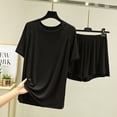 thumbnail image 1 of Xixinqiwan Women's Short Pajama Set,Women Cotton Night Shirt for Sleeping Sleepwear Short Sleeve Sleep Shirts Pajama Dress Nightgown, 1 of 5