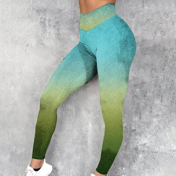 Xixinqiwan Yoga Pants for Women,Women Leggings Tights Soft High Waisted Tummy Control Workout Yoga Pants with Pockets