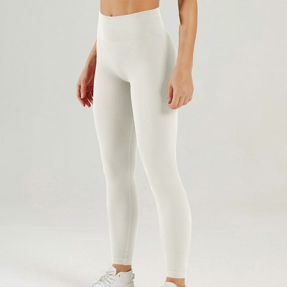 Xixinqiwan Yoga Pants for Women Plus Size,Women's Butt Lift High Waisted Tummy Control Yoga Pants Workout Running Leggings