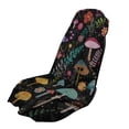 thumbnail image 1 of Xixirimido Abstract Mushrooms Print Car Seat Towel Covers Car Accessories Athletic Running Towel Post Workout Sweatproof Washable Bucket Seat Cover Non Slip for Outdoor Sport, 2 Pack, 1 of 8