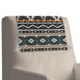 thumbnail image 1 of Xixirimido Aztec Ethnic Tribal Print Leather Recliner Headrest Cover Washable Recliner Headrest Protector Non Slip Chair Head Cover for Sofa Couch Furniture Decor, 3Pcs, 1 of 7