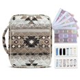 thumbnail image 1 of Xixirimido Aztec Tribe Geometric Print Bible Cover Case with Bookmarks Large Bible Bag Bible Study Supplies Accessories Quilted Bible Carrying Cases with Handle Christian Gift, 1 of 7