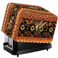 thumbnail image 1 of Xixirimido Aztec Tribe Sunflower Hummingbird Print Toaster Covers Bread Maker Cover, Kitchen Small Appliance Covers, Microwave Toaster Oven Cover Toasters Kitchen Accessories, for 2 Slice, 1 of 7