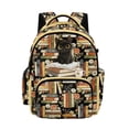 thumbnail image 1 of Xixirimido Black Cat Books Floral Print Backpack for Boys Girls Elementary Middle School Bookbag Kids Lightweight Back Pack Multi Pocket School Bags Large Capacity, 1 of 8