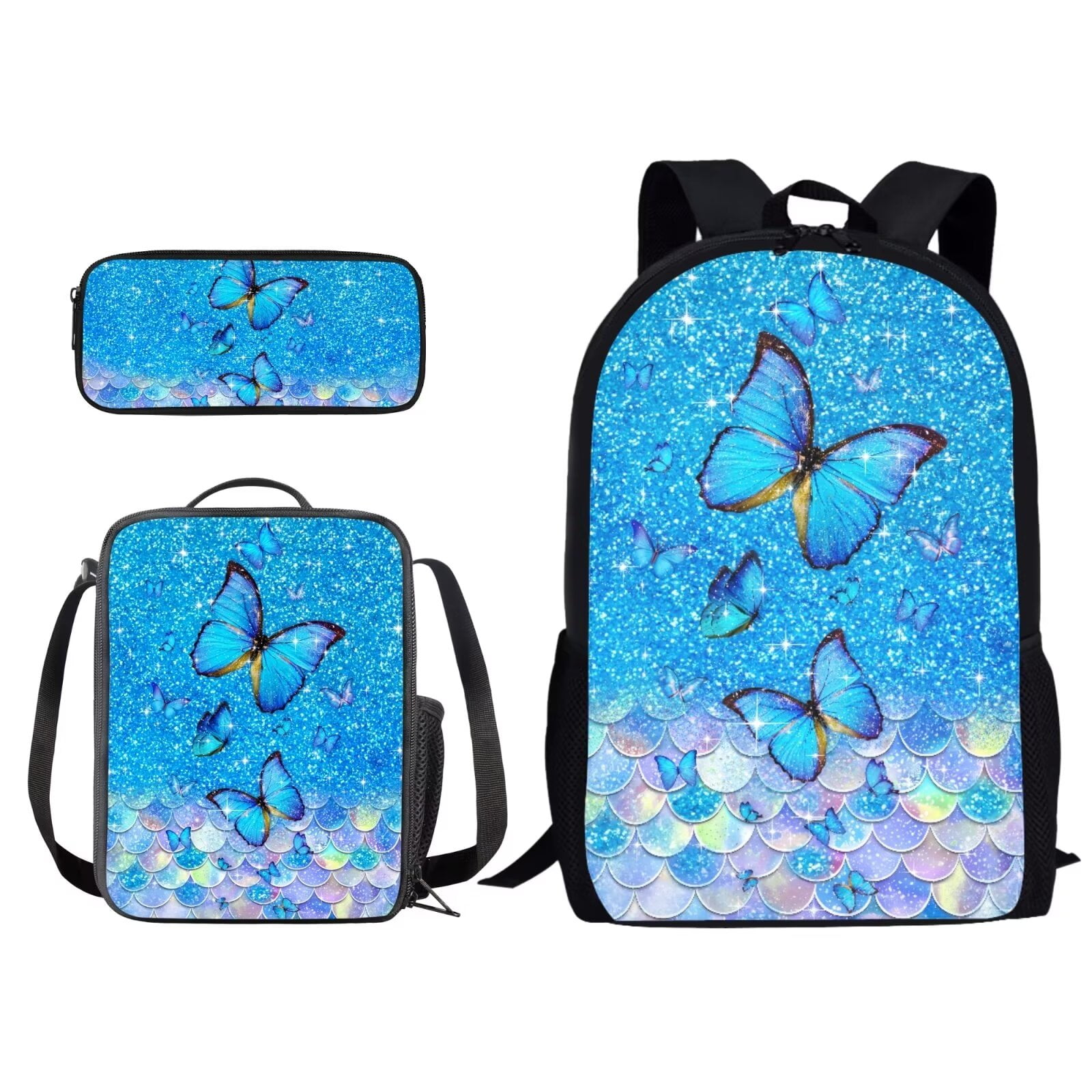 School Boekentas Set Lunchbox Etui Tas voor Jongens Meisjes School Boekentas Set Lunchbox Etui Tas voor Jongens Meisjes