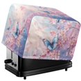 thumbnail image 1 of Xixirimido Butterfly Cherry Blossom Print Toaster Cover Toaster Oven Cover with Drawstring Toaster Appliance Dust Proof Cover for Kitchen Small Appliance Kitchen Accessories, 2 Slice, 1 of 7