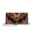 thumbnail image 1 of Xixirimido Butterfly Red Roses Print Women’s Clutch Bag Clutch Purses for Formal Wedding Party Cocktail Prom Evening Handbag Leather Envelope Bags Crossbody Bag, 1 of 7