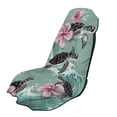 thumbnail image 1 of Xixirimido Car Towel Seat Covers Multifunctional Towel for Gym Outdoor Sport, Picnic, Beach, Pet Travel, Non-Slip Washable Car Seat Protector, Hibiscus Sea Turtle Waves, 2 Pack, 1 of 8