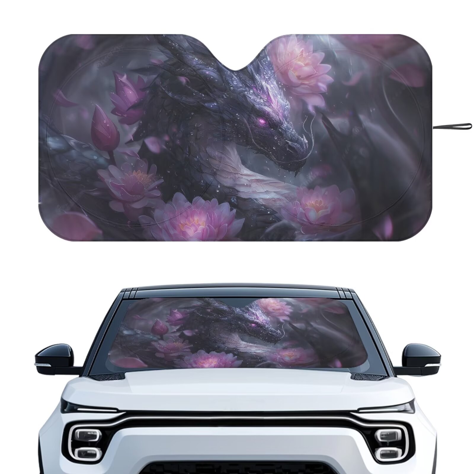 Xixirimido Car Windshield Sun Shade Car Sun Visor Block UV Rays ...