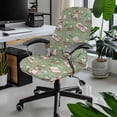 thumbnail image 1 of Xixirimido Cats and Books Print Office Chair Covers Computer Universal Stretchable Chair Covers Desk Chair Armrest Covers High Back Slipcovers for Rotating Chairs, Large, 1 of 6