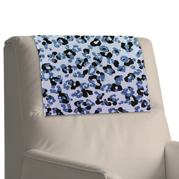 Xixirimido Cheetah Leopard Pattern Recliner Headrest Protector Leather Non Slip Headrest Covers for Recliners Sofa Headrest Covers Furniture Protector for Home, 2Pcs