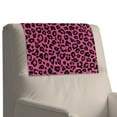 thumbnail image 1 of Xixirimido Cheetah Leopard Pink Pattern Recliner Chair Covers for Reclining Chair, PU Leather Headrest Protector for Sofa Recliner Headrest Cover Sofa Slipcovers for Home, 3Pcs, 1 of 7