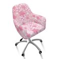 thumbnail image 1 of Xixirimido Cherry Blossom Pattern Stretch Office Chair Cover Desk Chair Cover for Armrest Chair Universal Swivel Chair Slipcovers Mid Back Floral Accent Dining Chair Protector, 1 of 7