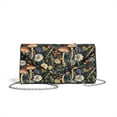 thumbnail image 1 of Xixirimido Clutch Purse for Women Formal Evening Bags for Wedding Party Cocktail Prom Leather Envelope Bag with Detachable Chain, Mushroom Dragonfly Daisy Flower, 1 of 7