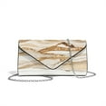 thumbnail image 1 of Xixirimido Clutch Purse for Women Formal Evening Bags for Wedding Party Cocktail Prom Leather Envelope Bag with Detachable Chain, Marble Pattern, 1 of 7