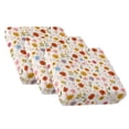 thumbnail image 1 of Xixirimido Couch Cushion Covers Sofa Covers Washable for Cushion Couch, 3Pcs Stretch Cushion Slipcover Furniture Protector with Elastic Bottom, Boho Floral White, 1 of 8