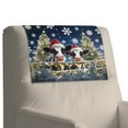thumbnail image 1 of Xixirimido Cow Christmas Trees Snowflake Print Recliner Headrest Protector Leather Non Slip Headrest Covers for Recliners Sofa Headrest Covers Furniture Protector for Home, 3Pcs, 1 of 7