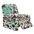 thumbnail image 1 of Xixirimido Cowhide Pattern Recliner Slipcovers 4-Pieces Lazyboy Covers Couch Chair Cover Non Slip Reclining with Storage Pockets Furniture Protector for Home Living Room, 1 of 8