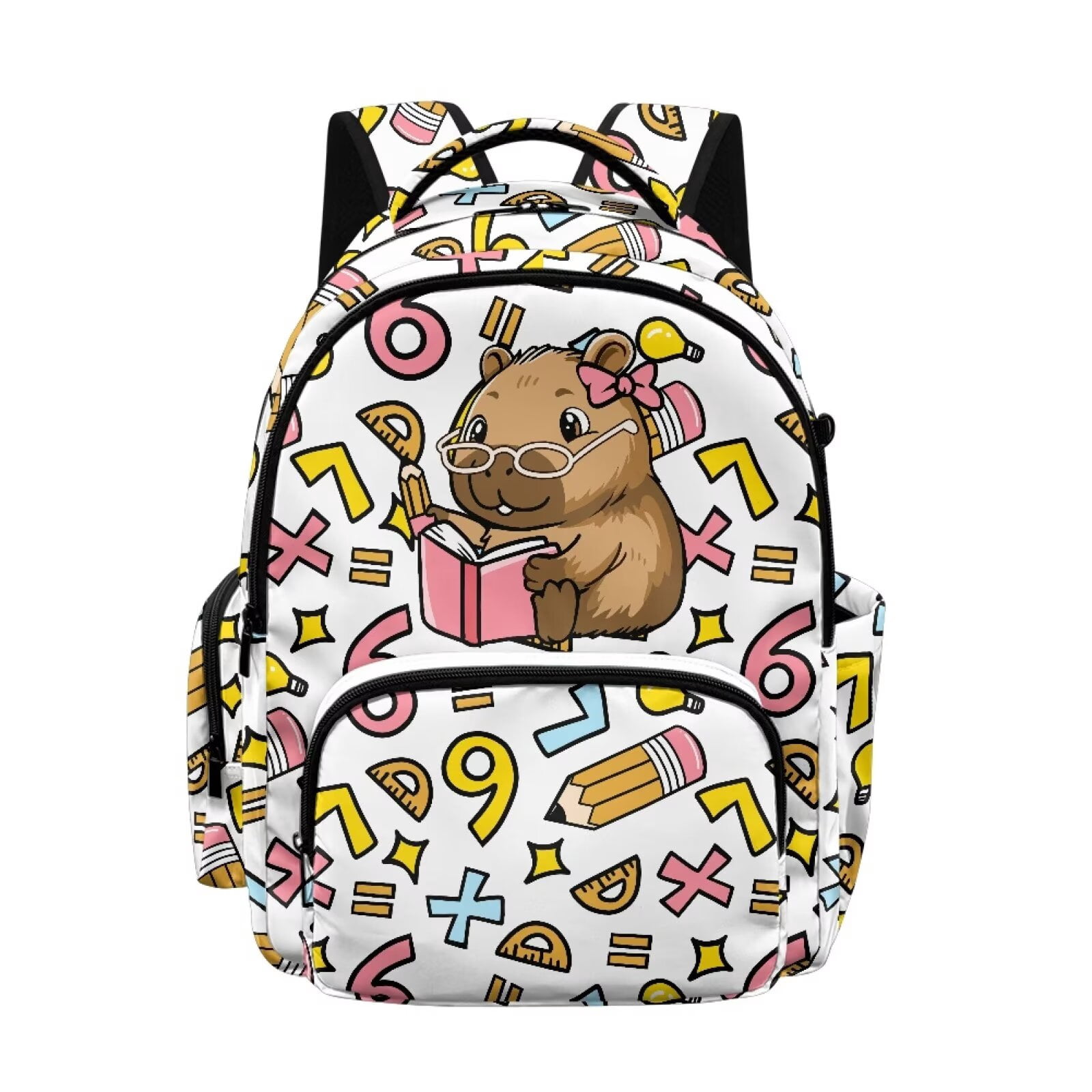 Xixirimido Cute Capybara Geometric Print 17
