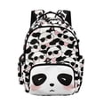 thumbnail image 1 of Xixirimido Cute Pandas Print Kids School Bag 17" Backpack for Boys & Girls Lightweight Large Capacity Bookbag for Elementary Middle High School Students, 1 of 8