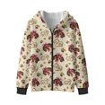 thumbnail image 1 of Xixirimido Dachshund Dog Paws Notes Pattern Kids Hoodies for Boys Girls Zip Up Hoodie Sweatshirt 3D Graphic Long Sleeve Pullover Top with Pocket for Fall Winter Velvet Lining for 12-14 Years, 1 of 8