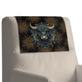 thumbnail image 1 of Xixirimido Ethnic Tribal Hihgland Cow Pattern Headrest Cover for Recliner Chair Leather Sofa Headrest Cover Head Protector Furniture Protector for Recliner Sofa Slipcovers, 1Pcs, 1 of 7