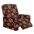 thumbnail image 1 of Xixirimido Funny Skulls Daisy Pattern Recliner Chair Covers 4-Pieces Stretch Lazy Boy Recliner Covers with Pocket Reclining Slipcovers Soft Sofa Slipcover Furniture Protector for Pets Kids, 1 of 8