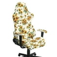 thumbnail image 1 of Xixirimido Gaming Chair Covers Stretch Removable Washable Computer Reclining Gaming Chair Protector Slipcovers with Armrest Covers, Bee Sunflower Beige, 1 of 8