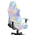 thumbnail image 1 of Xixirimido Gaming Chair Covers Stretch Removable Washable Computer Reclining Gaming Chair Protector Slipcovers with Armrest Covers, Stars Colored Tie-dye, 1 of 8