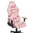 thumbnail image 1 of Xixirimido Gaming Chair Covers Stretch Removable Washable Computer Reclining Gaming Chair Protector Slipcovers with Armrest Covers, Hearts Valentine, 1 of 8