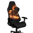 thumbnail image 1 of Xixirimido Gaming Chair Covers Stretch Removable Washable Computer Reclining Gaming Chair Protector Slipcovers with Armrest Covers, Horse Fire, 1 of 8