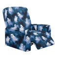 thumbnail image 1 of Xixirimido Ghost Tie-dye Pattern Recliner Cover with Pockets Reclining Slipcover 4-Pieces Lazy Boy Recliner Armchair Cover for Recliner Furniture Protector for Kid Pet, 1 of 8