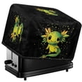 thumbnail image 1 of Xixirimido Green Axolotl Print Toaster Cover Kitchen Accessories Kitchen Small Appliance Dust Proof Cover with Drawstring Bread Maker Toaster Cover, for 2 Slice, 1 of 7