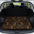 thumbnail image 1 of Xixirimido Heavy Duty Cargo Liner Floor Mat All Weather Trunk Protection, Universal Anti-slip Car Trunk Mat for Car Van SUV Sedan 29" x 39", Mushroom Butterfly Moon, 1 of 7