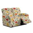 thumbnail image 1 of Xixirimido Loveseat Recliner Cover 6-Pieces Stretch Recliner Sofa Covers Reclining Couch Slipcover Washable Furniture Protector for Pets(2Seater), Butterfly Dragonfly Cottagecore Floral, 1 of 8