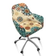 thumbnail image 1 of Xixirimido Mandala Bohemian Floral Pattern Office Chair Covers Computer Stretch Accent Dining Chair Covers Swivel Desk Chair Armrest Slipcover for Mid-Back Rotating Chairs, 1 of 7