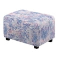 thumbnail image 1 of Xixirimido Merimaid Fish Scale Pattern Ottoman Cover Rectangle Stretch Footrest Stool Cover for Storage Ottoman, Foot Stool Slipcover Protector with Nonslip Elastic Bottom, Large, 1 of 7