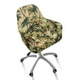 thumbnail image 1 of Xixirimido Palm Trees Design Pattern Office Chair Covers Computer Stretch Accent Dining Chair Covers Swivel Desk Chair Armrest Slipcover for Mid-Back Rotating Chairs, 1 of 7