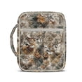 thumbnail image 1 of Xixirimido Quilted Bible Cover Bible Case for Women, Large Bible Carrying Case with Handle, Bible Study Supplies & Christian Gift for Men, Hunting Elks Abstract Forest Camo Pattern, 1 of 7