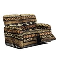 thumbnail image 1 of Xixirimido Recliner Loveseat Cover Non-Slip Reclining Couch Covers for 2 Seat, Recliner Sofa Cover Furniture Protector with Pockets for Kids, Pets, Leopard Cowhide Aztec Tribe, 1 of 8