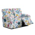 thumbnail image 1 of Xixirimido Recliner Loveseat Slipcover, 6 Pieces Stretch Sofa Covers for 2 Seat Reclining Couch, Soft Washable Furniture Protector with Pockets, Boho Flowers, 1 of 8