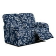 thumbnail image 1 of Xixirimido Recliner Sofa Covers Recliner Chair Covers Loveseat Recliner Slipcovers with Pockets Washable Furniture Protector with Elastic Bottom, Elegant Foliage, 1 of 8