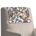 thumbnail image 1 of Xixirimido Retro Daisy Flower Pattern Recliner Headrest Protector, Non Slip Waterproof Headrest Cover, Leather Recliner Headrest Cover for Sofa, Furniture, Office Chair, 2Pcs, 1 of 7